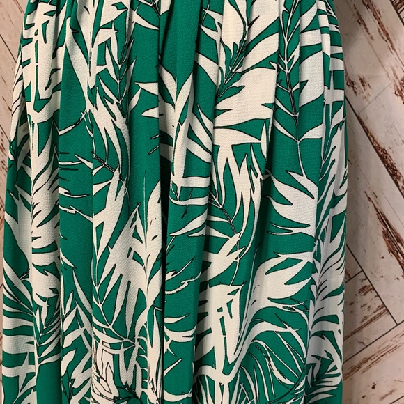 Talbots “ tropical print palms dress size 6P - Picture 6 of 10